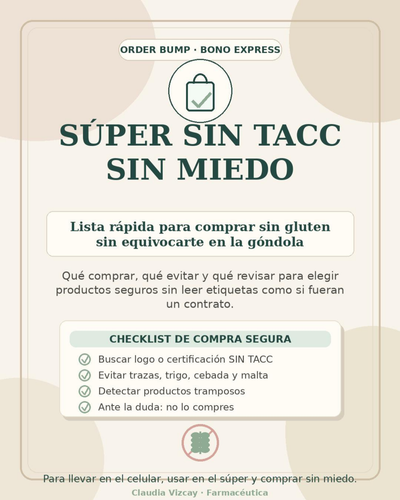 Soy Celíaca... ¿Y ahora qué?