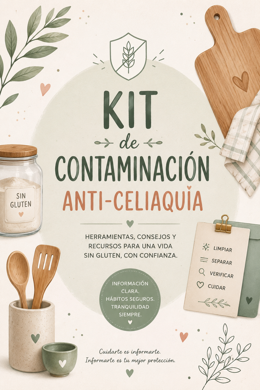 Cocina sin TACC blindada en 24 horas pack completo
